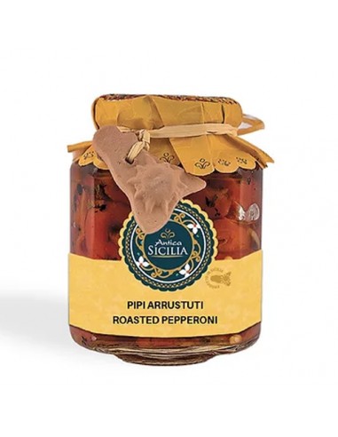 Pipi Arrustuti Geröstete Paprikascheiben 280 gr Antica Sicilia