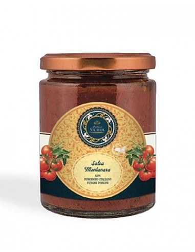 Porcini Mushroom Sauce (Montanara) 280 gr Ancient Sicily