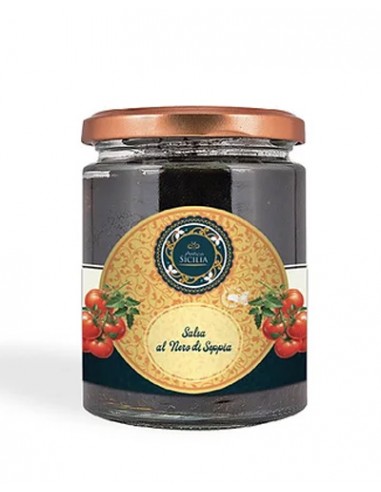 Salsa de tinta de calamar 280 gr Sicilia Antigua