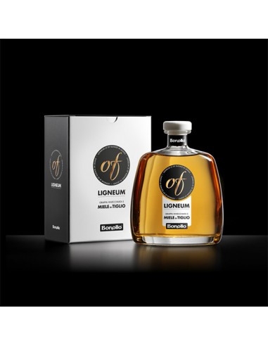 OF Ligneum Lime Honey with case 70 cl Bonollo