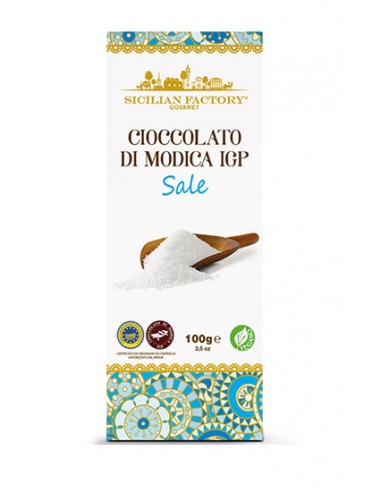 Modica Chocolat IGP Sel 100 gr