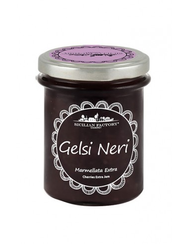 Extra Black Mulberry Jam 240 gr Sicilian Factory