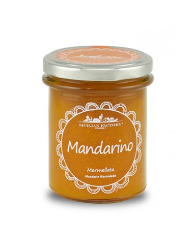 Confiture de mandarine 240 gr Sicilian Factory