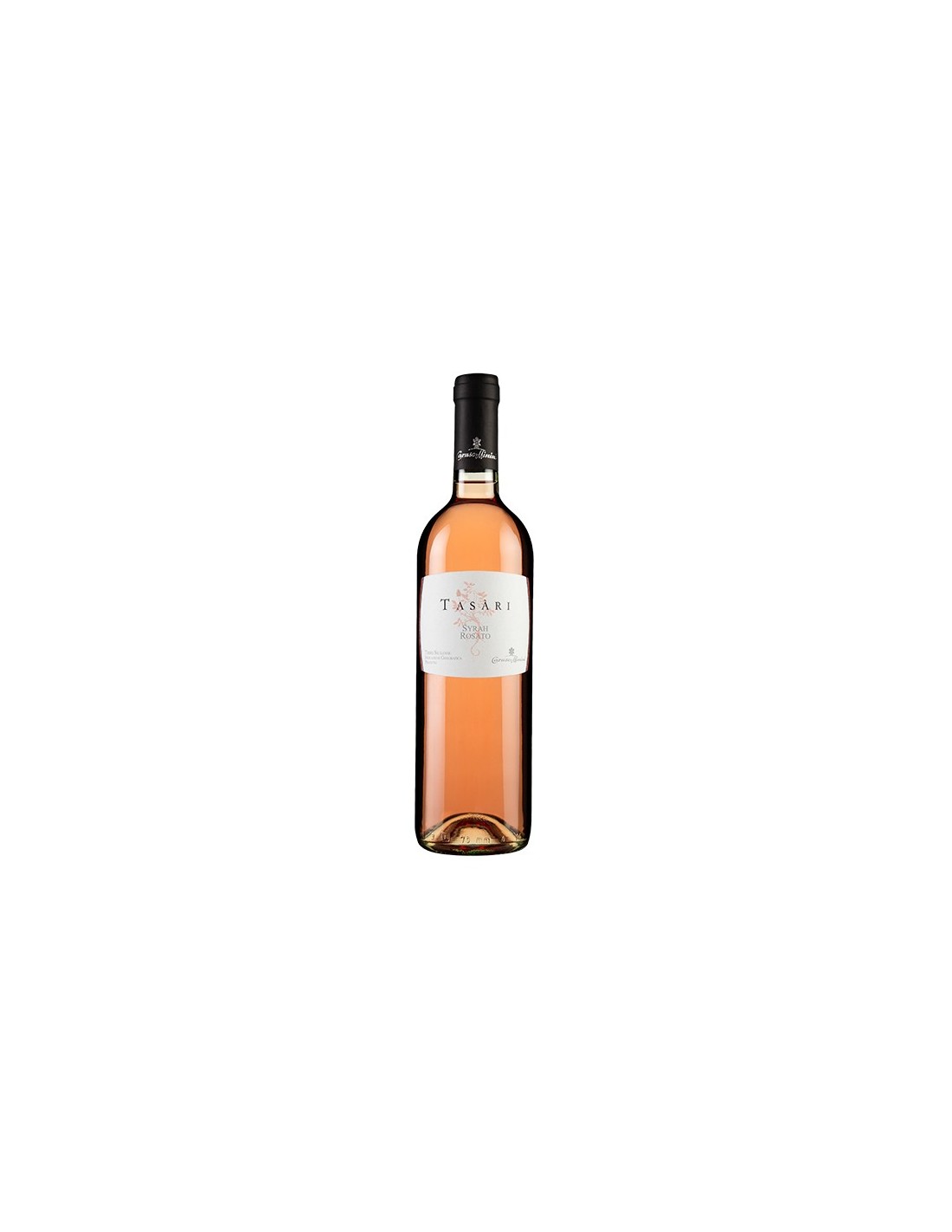 Syrah Rosato Tas ri IGP Terre siciliane 75 cl Caruso e Minini