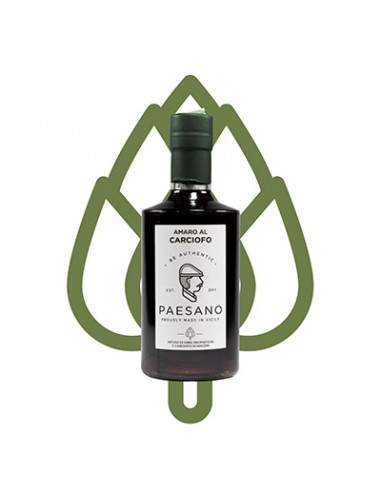 Amaro Al Carciofo Bio Di Niscemi 50 cl Paesano