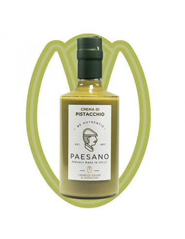 Crema Di Liquore Al Pistacchio Siciliano 25 cl Paesano