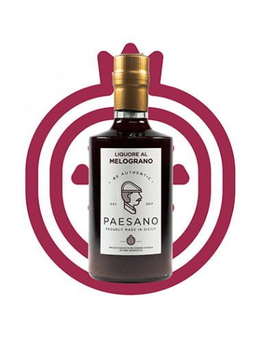 Liquore Al Melograno Siciliano 10 cl Paesano