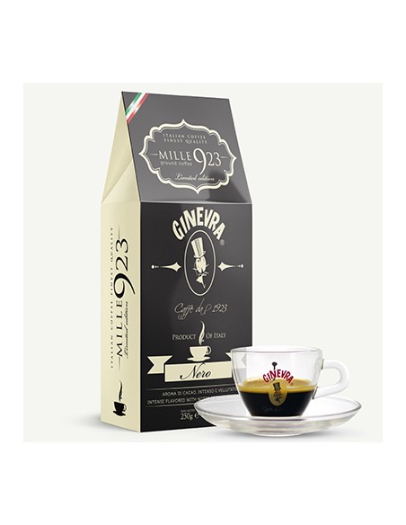 Mille923 Ground Black 250 gr Ginevra Caffè