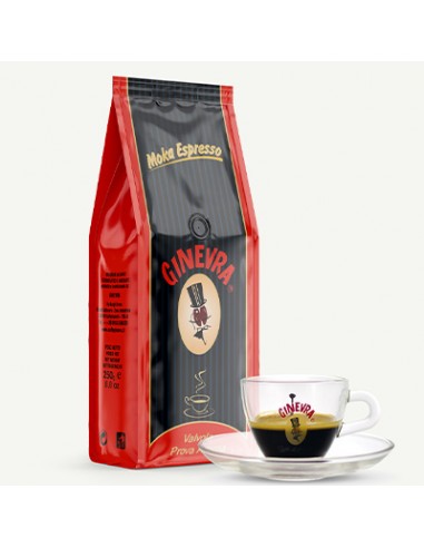 Moka Espresso en grains 500 gr Ginevra Caffè