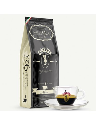 Mille923 Black beans 1 kg Ginevra Caffè