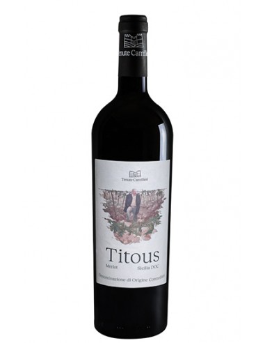 Titous Merlot Sicilia DOC 75 cl Tenute Camilleri