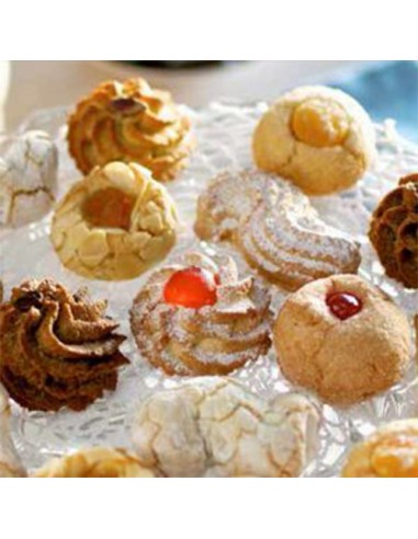 Dolcetti assortiti Confezione in scatola Pasta di Mandorla da