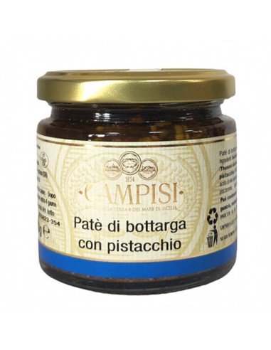 Pate' of Bottarga with Pistachio 220 gr Campisi