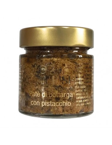 Paté' de Bottarga con Pistacho 90 gr Campisi