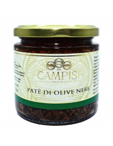 Black Olive Paté 220 gr Campisi