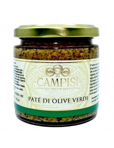 Pate' di Olive Verdi 220 gr Campisi