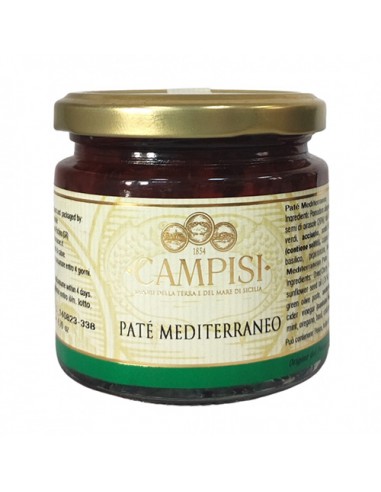 Pate' Mediterraneo 220 gr Campisi