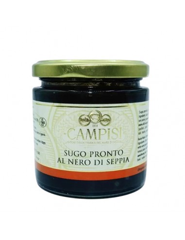 Ready-made squid ink sauce 220 gr Campisi