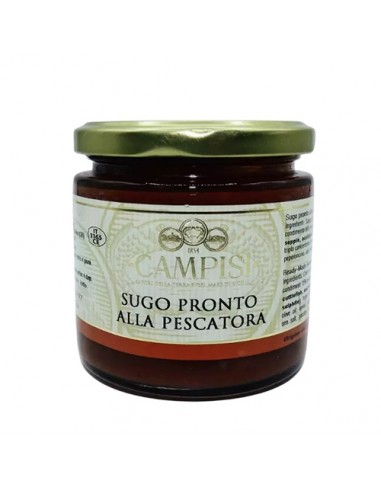 Sauce Pescatora prête à l'emploi 220 gr Campisi