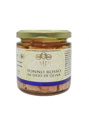 Red Tuna in Olive Oil 220 gr Campisi