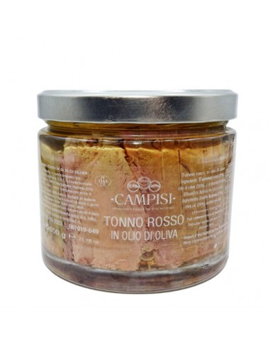 Red Tuna in Olive Oil 600 gr Campisi