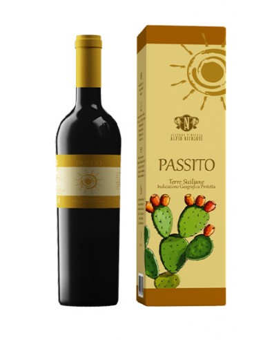 Passito g.g.A. Terre Siciliane 50 cl mit Kiste Weingut Nicolosi