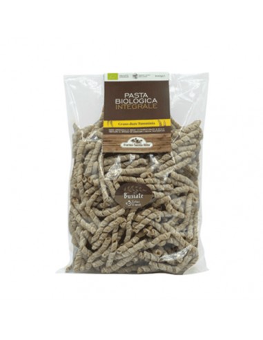 Busiate Organic Tumminia durum wheat wholemeal semolina pasta