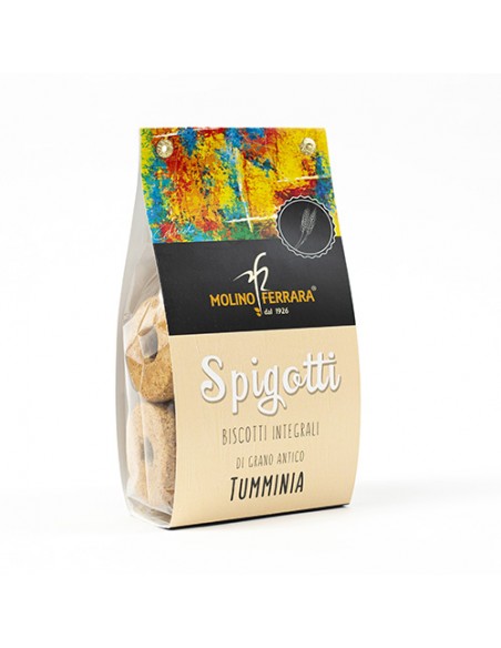 Spigotti Ancient Sicilian Durum Wheat Wholemeal Biscuits