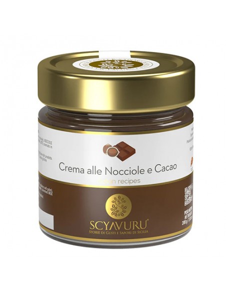 Crema alle Nocciole e Cacao 200 gr Scyavuru