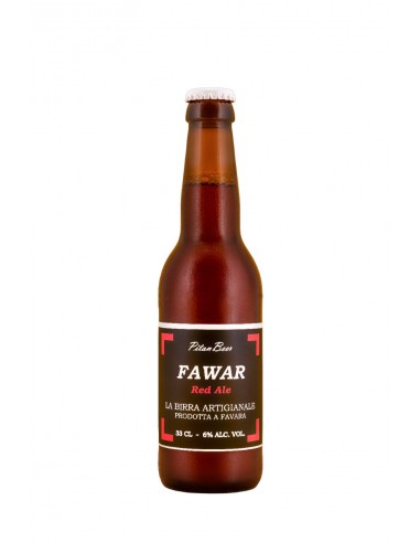 FAWAR Red Ale 33 cl Carton de 20 bouteilles de PitanBeer