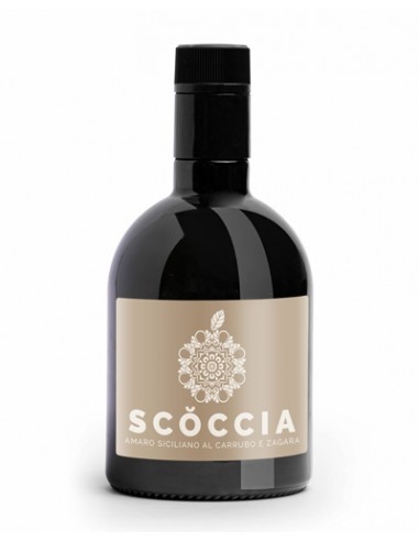 Scoccia Sicilian Amaro with Carob and Orange Blossom 50 cl