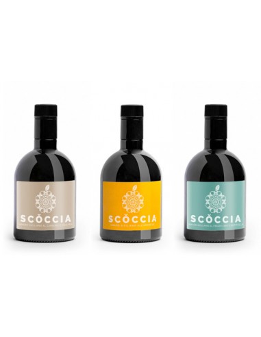 Coffret Scoccia N 3 Bitters SCOCCIA, KARAT et CALAMINTA 50 cl