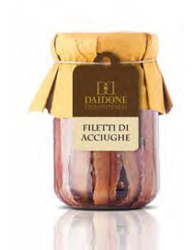 Filleted anchovies 160 gr Daidone