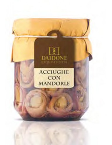 Acciughe Arrotolate con Mandorle 160 gr Daidone