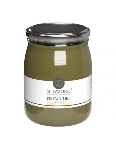 Crema de pistacho 600 gr Scyavuru