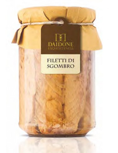 Filetti Sgombro in Olio di Oliva 300 gr Daidone