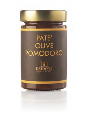 Pâté d'olives et tomates 580 gr Daidone