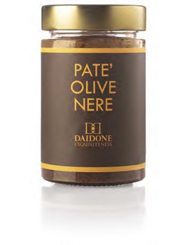 Pâté d'Olives Noires 580 gr Daidone