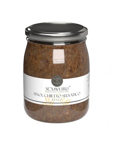 Pesto de fenouil sauvage 500 gr Scyavuru