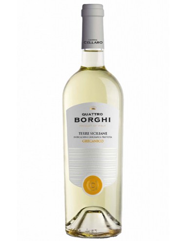 Quattro Borghi Grecanico 75 cl Cantina Cellaro