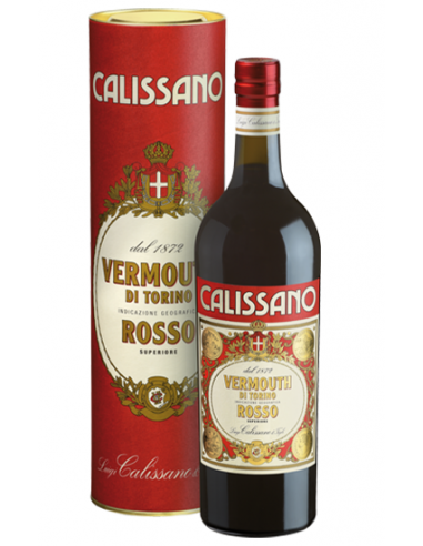 Vermouth di Torino Rosso IG Superiore 75 cl Calissano