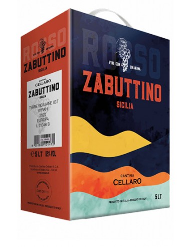 Zabuttino Nerello Mascalese G.G.A. Terre Siciliane 5 lt Cantina