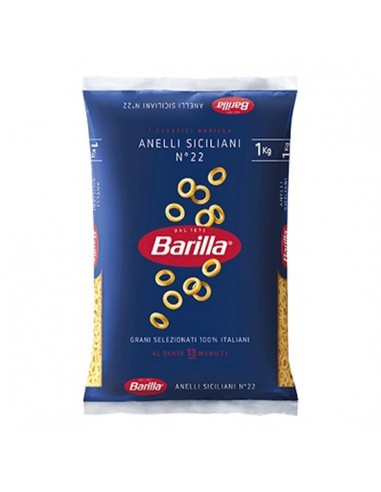 Anillos sicilianos n 22 1 kg Barilla