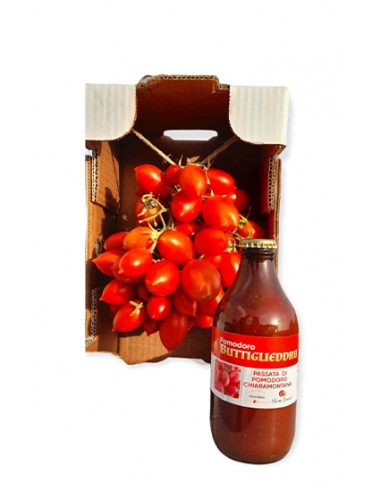 Purée de tomates Chiaramontana 320 gr (Présidium Slow Food)