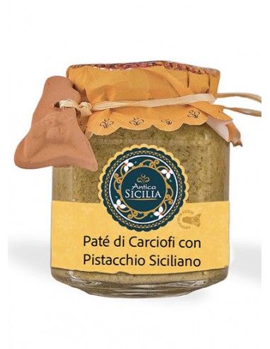 Patè di Carciofi con Pistacchio Siciliano 180 gr Antica Sicilia