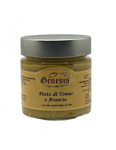 Pesto de Thon et Orange 200 gr Genesis