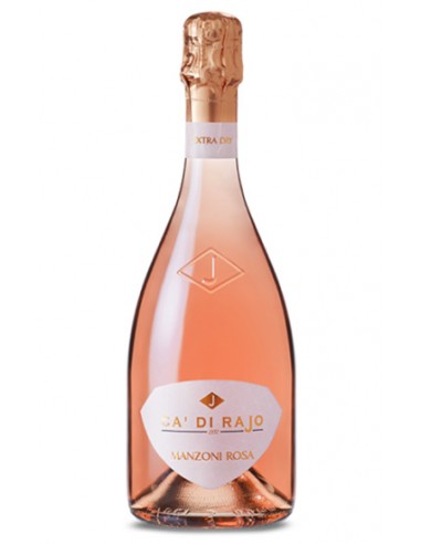 Manzoni Rosa Sparkling Wine Extra Dry 75 cl Ca di Rajo