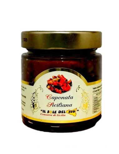 Caponata Siciliana 290 gr Il Sole del Sud