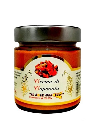 Caponata cream 190 gr Il Sole del Sud