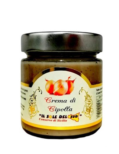 Crema de cebolla 190 gr Il Sole del Sud